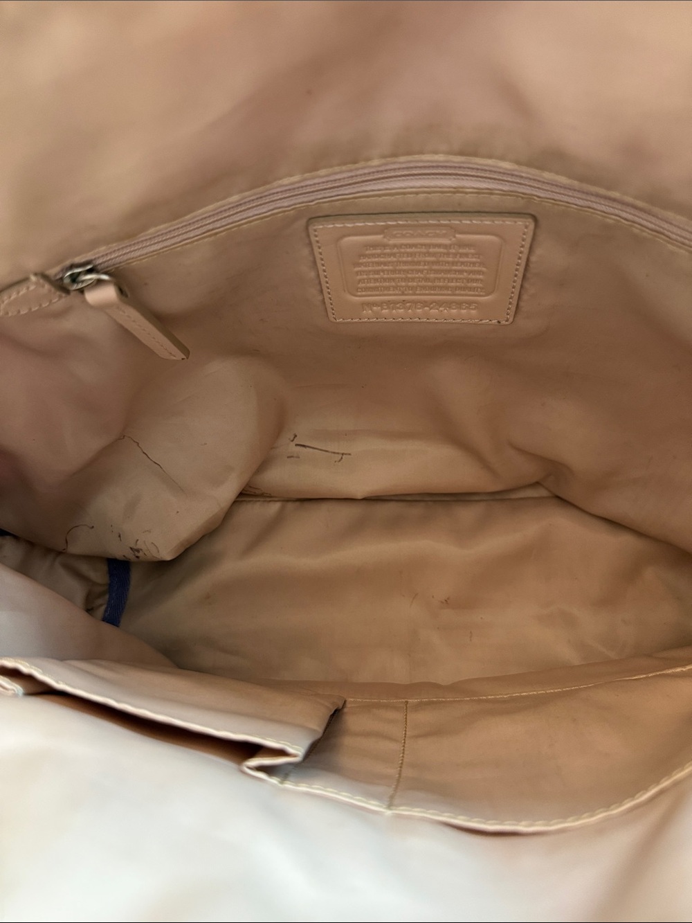 Coach Weekend Signature Colorblock Tote - Picture 9 of 9